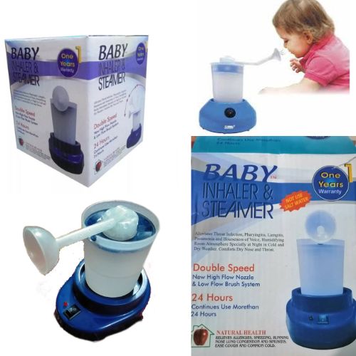 2 in 1, Facial Steamer & Inhaler Machine For block Nose and Facial Usage